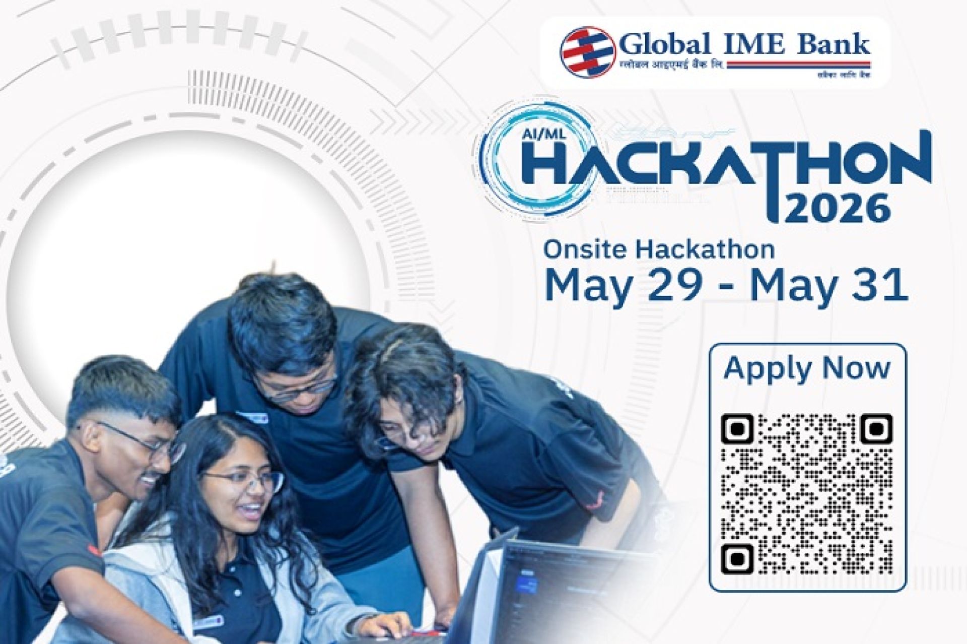 ग्लोबल आइएमई बैंकले दोश्रो संस्करणको ह्याकाथन आयोजना गर्ने, प्रतियोगिताको लागि आवेदन खुल्ला